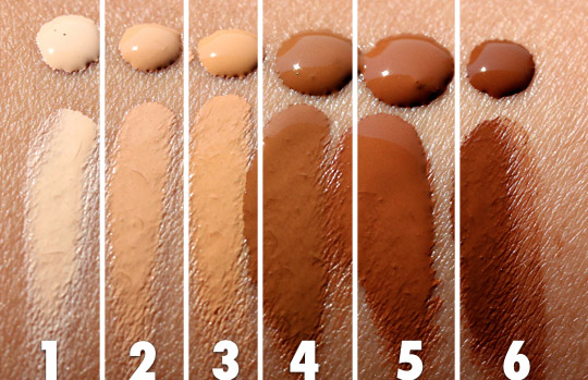 mac matchmaster foundation swatches