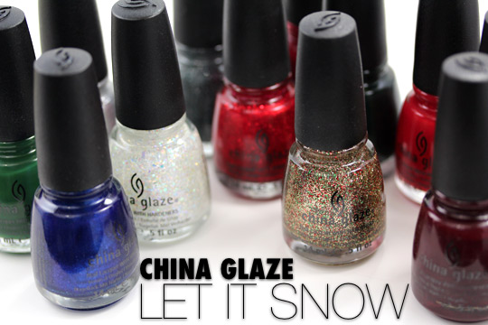 china glaze let it snow