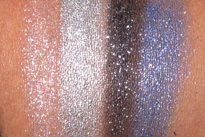 MAC Holiday 2011 and Smoky Blue Ornament Swatches