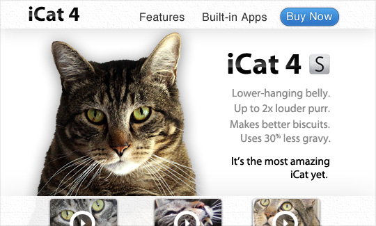 Tabs for the iCat 4S