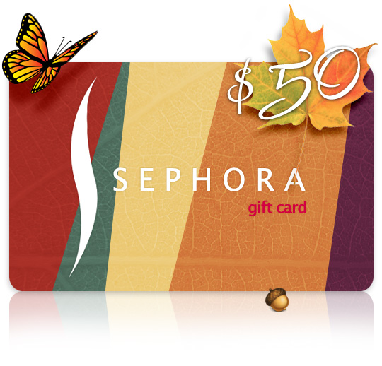 Win a $50 Sephora eGift card from Makeup and Beauty Blog