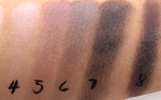 mac daphne guinness swatches