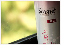 Suave Touchable Finish Hairspray
