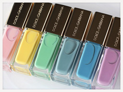 Dolce & Gabbana Bouquet Collection Nail Lacquers