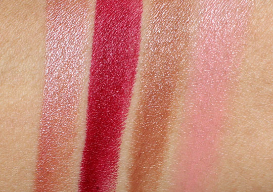 mac by request lipstick swatches