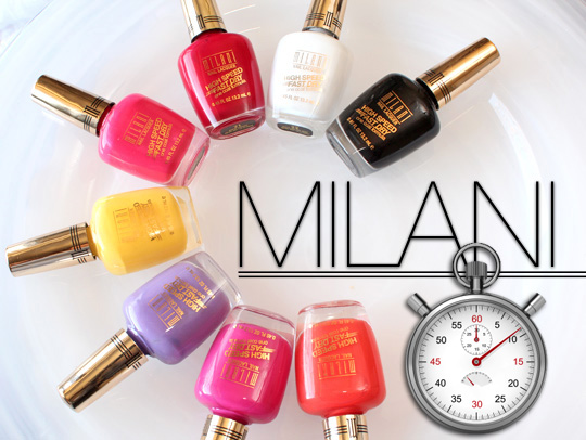 milani high speed fast dry nail lacquer