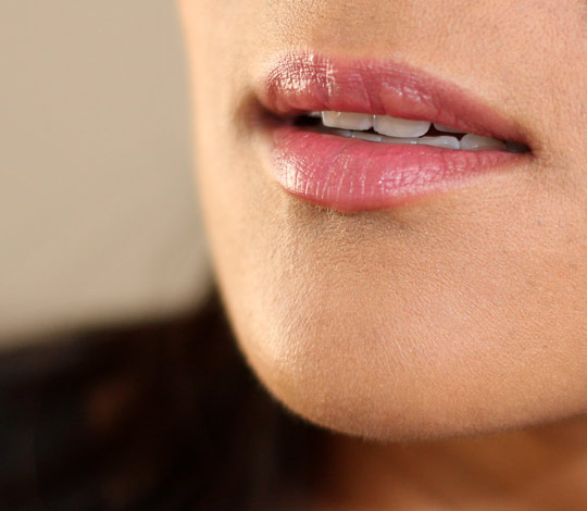 becca valentina lip closeup
