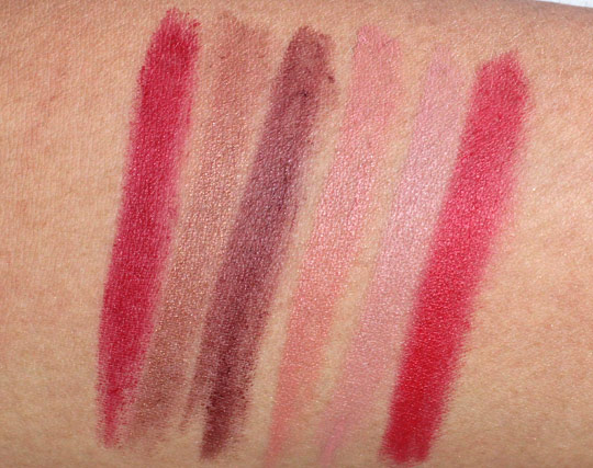 milani color perfect lipstick swatches
