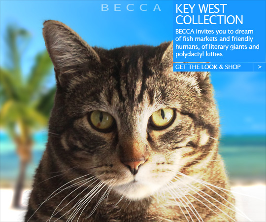 Tabs for the Becca Key West Collection