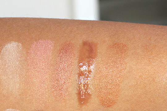 nars beach lover swatches