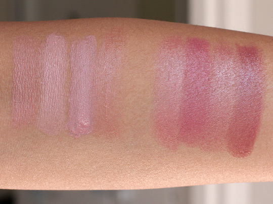 too faced la creme swatches