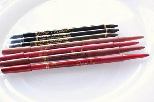 too faced perfect lips and perfect eyes