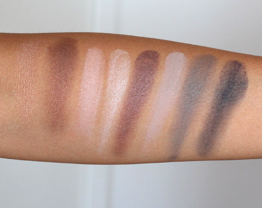 tarte call of the wild swatches