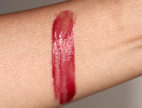 lorac sheer luxe couture shine swatch