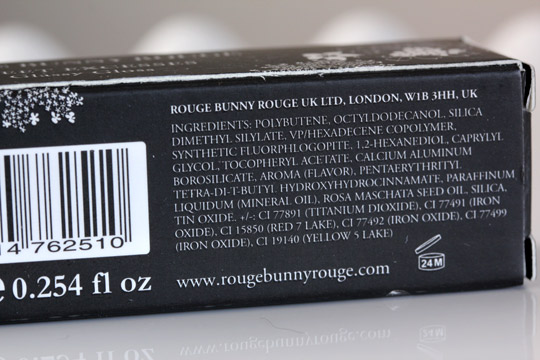 rouge bunny rouge sweet excesses glassy gloss ingredients
