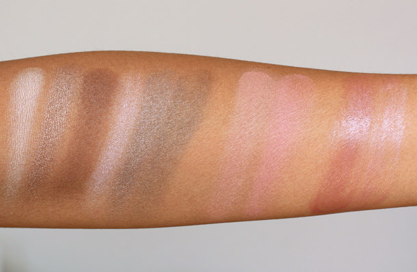 Too Faced Love Sweet Love Swatches