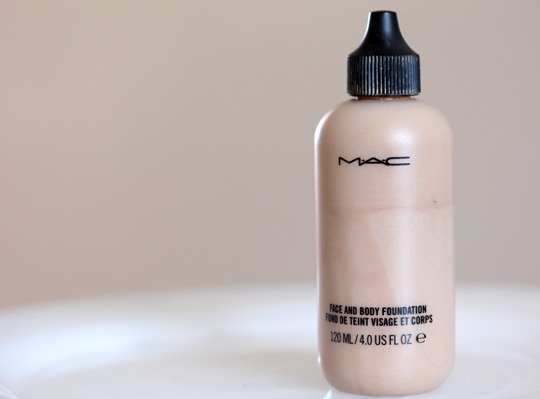 mac face and body foundation in c5