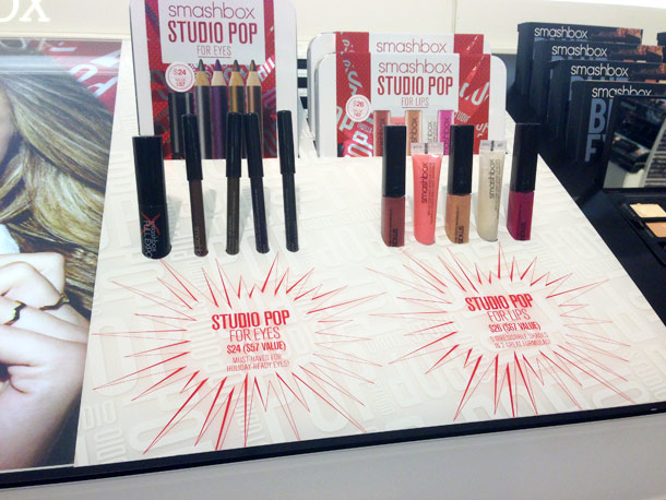Smashbox Studio Pop For Eyes ($24) on the left and Smashbox Studio Pop For Lips ($26) on the right