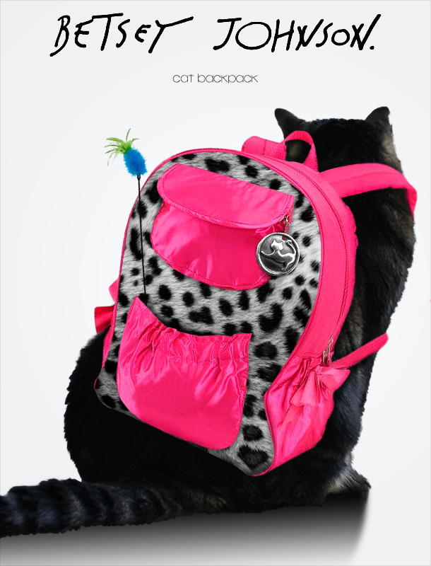 Tabs for the Betsey Johnson Cat Backpack