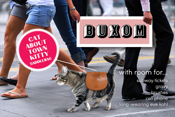 Tabs for the Buxom Cat Saddlebags