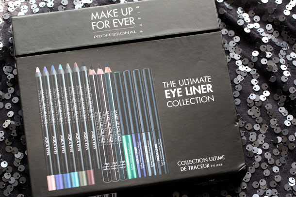 make up for ever ultimate eye liner collection box