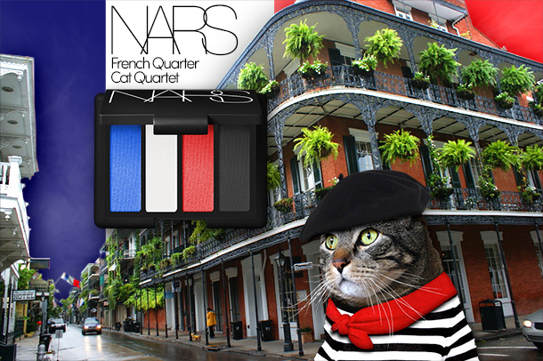 Tabs for the NARS French Quarter Cat Quartet