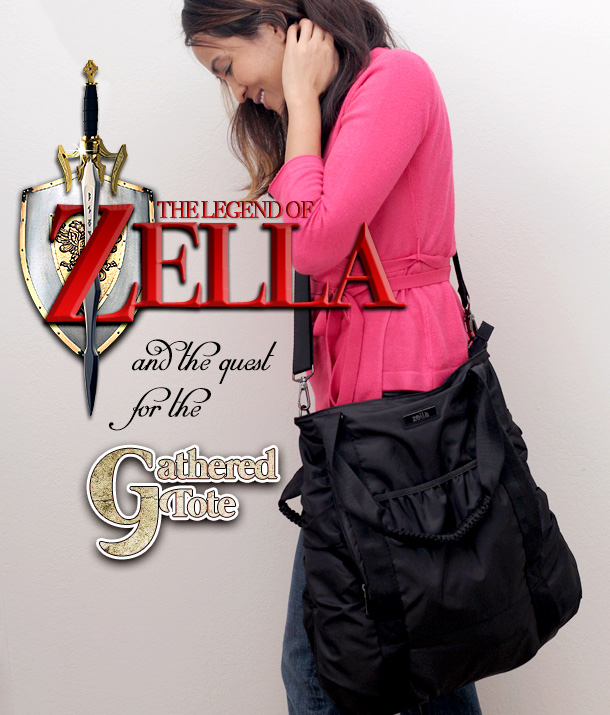 The Zella Gathered Tote