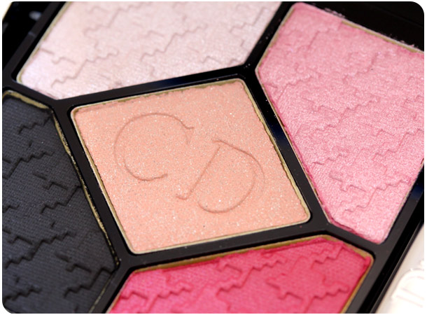 dior rose charmeuse 854 cherie bow edition 5 couleurs palette