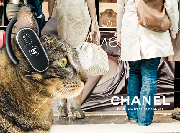 Tabs for the Chanel Bluetooth Kitty Headset