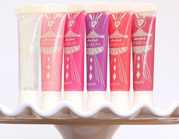 Benefit Ultra Plush Lip Gloss tubes