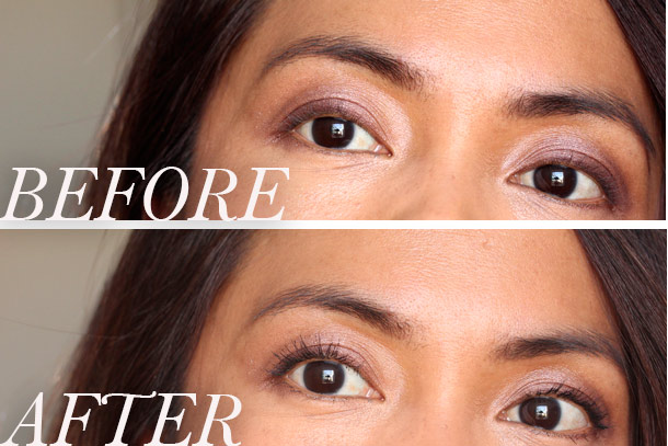 diorshow iconic overcurl mascara before and after