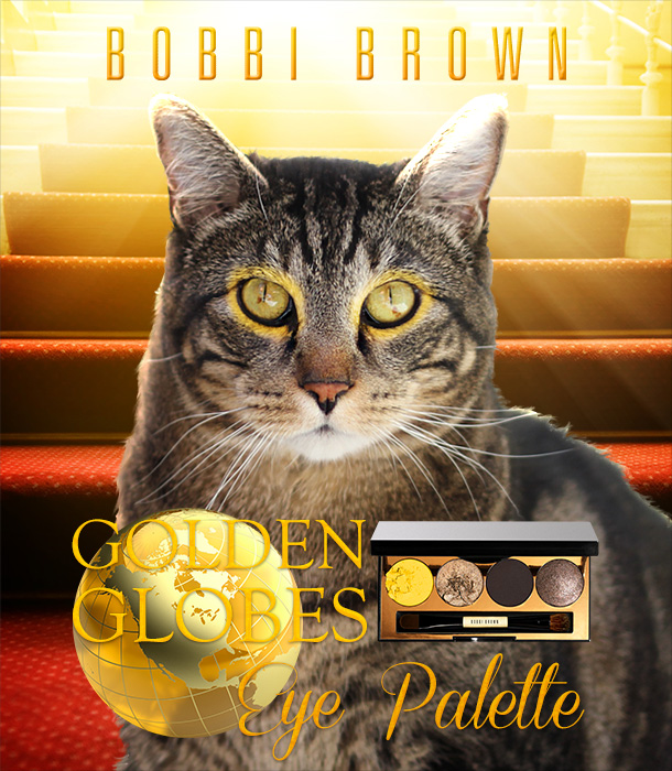 Tabs for the Bobbi Brown Golden Globes Eye Palette