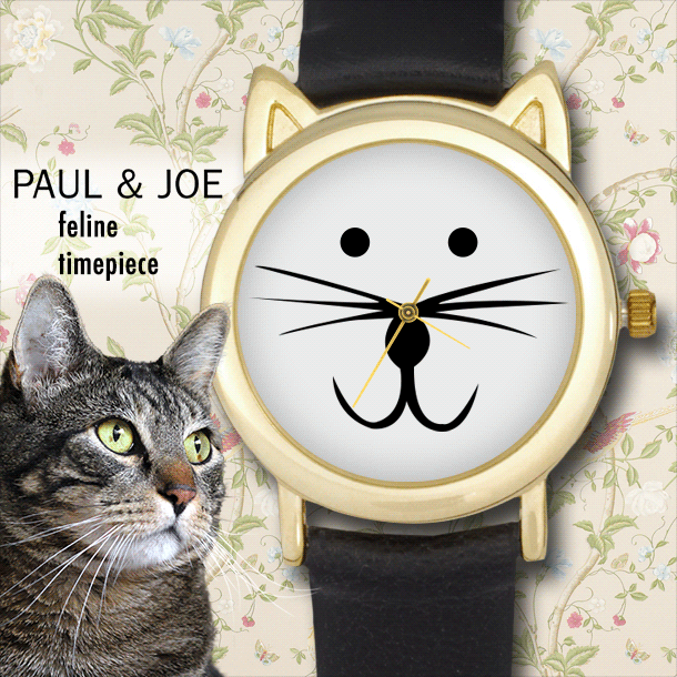 Tabs for the Paul & Joe Feline Timepiece