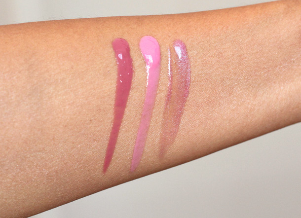 urban decay lip junkie lipgloss flushed obsessed trashed swatches