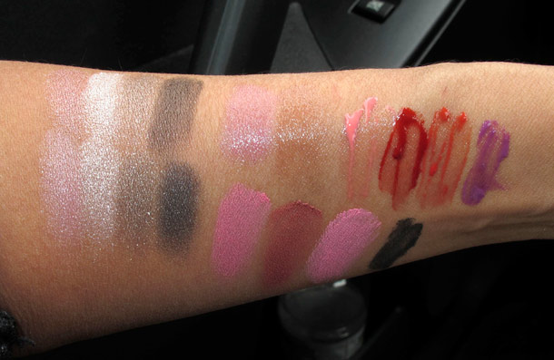 ysl spring 2013 makeup collection swatches all