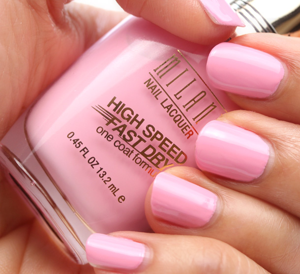 Milani High Speed Fast Dry in Pink Express Swatch