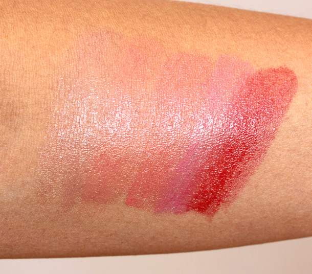 Tom Ford Lip Color Shine swatches
