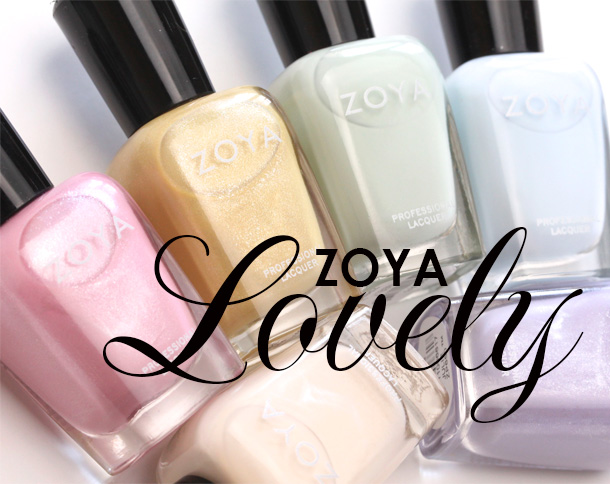 Zoya Lovely Collection Swatches