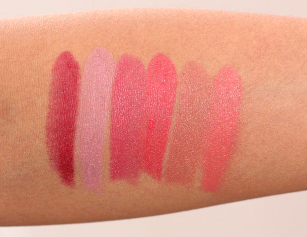 MAC MIneralize Rich Lipstick Swatches