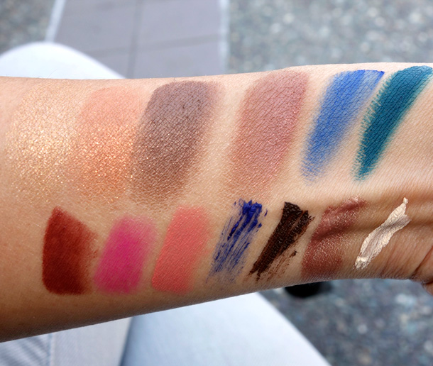 Laura Mercier Folklore Collection Swatches