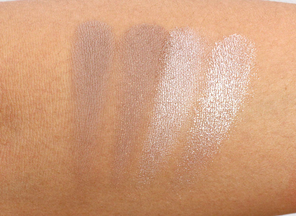 Sonia Kashuk Textured Taupe Swatches