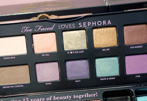 Too Faced Loves Sephora 15 Years of Beauty Palette