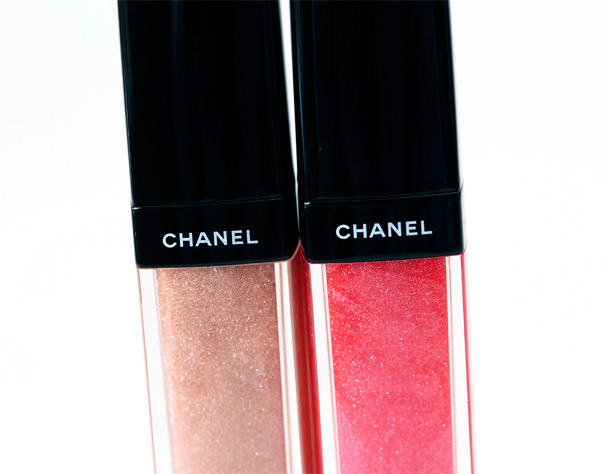 Chanel Les Delices de Chanel Collection Aqualumieres in 83 French Toffee and 82 Friandise