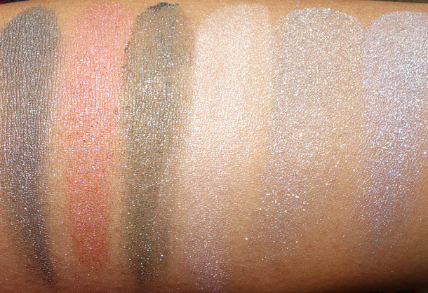 MAC Tropical Taboo Swatches Mineralize Eye Shadow