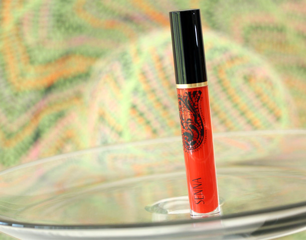 Senna Bonfire Lip Lacquer from the Sungold Color Collection