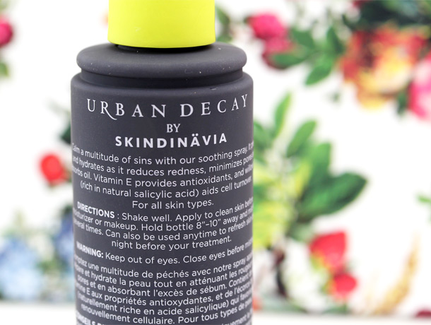 Urban Decay B6 Vitamin-Infused Complexion Prep Spray