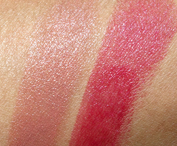 Chanel Icone Rouge Coco Lipstick (left) and Esprit Rouge Coco Shine Lipstick (right)