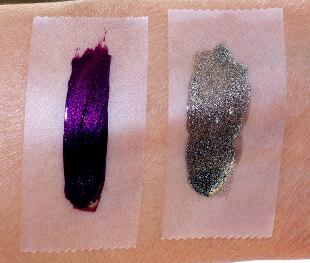 Urban Decay Nail Colors in Vice (left) and Addiction (right)