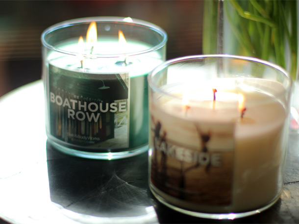 1 Bath /& Body Works BOATHOUSE ROW Large 3-Wick Scented Candle