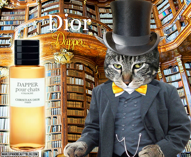 Tabs the Cat for Dior Dapper Cologne